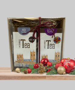 Christmas gift, Lincolnshire Box with tea bags