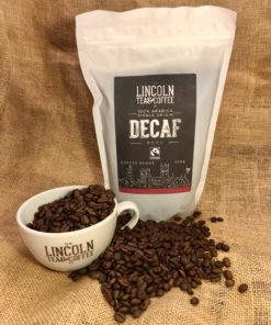 Decaffeinated Peruvian coffee