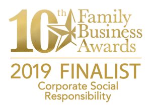 10th Family Business Awards 2019 Finalist Corporate Social Responsibility