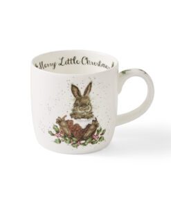 Wrendale Designs Merry Little Christmas Mug.
