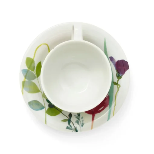 Portmeirion Water Garden Cup, Saucer & Spoon - Image 5