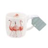 Royal Worcester Wrendale Designs Pink Ladies Flamingo Fine Bone China Mug